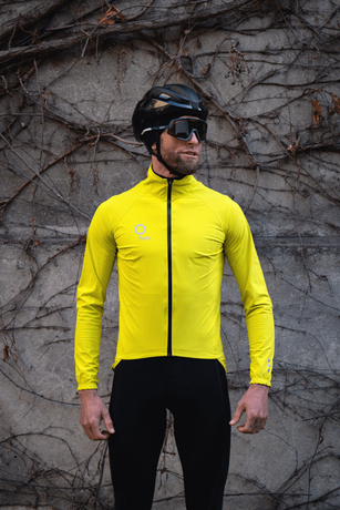 Waterproof Cycling Jacket (Lemon)