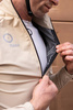 Waterproof Cycling Jacket (biscuit)