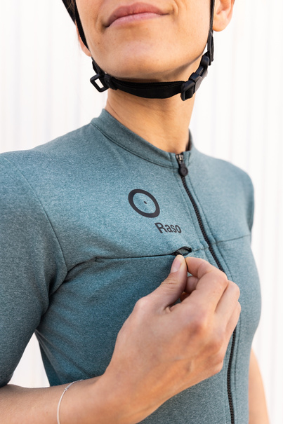 Women's Classic Melange Jersey Green