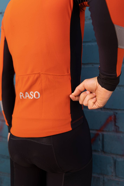 Men's Colorful Long Sleeve (vibrant orange)