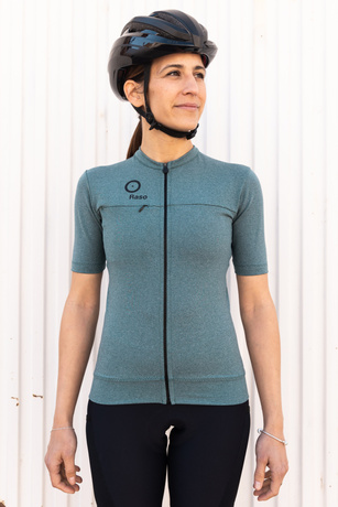 Women's Classic Melange Jersey Green