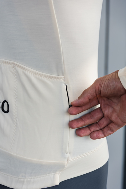 Merino Long Sleeve Jersey (ecru)