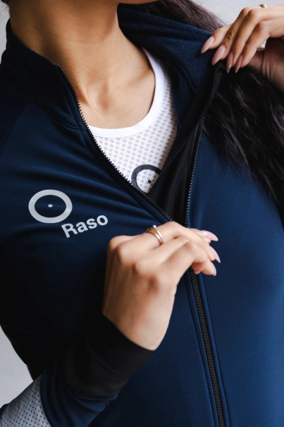 Women's Colorful Long Sleeve (dark navy-blue)