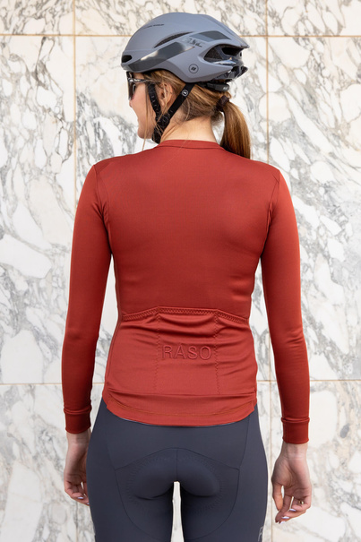 Classic Merino Long Sleeve Jersey (burgundy)