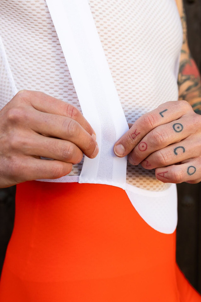 Prestige Bib Shorts (neon orange)