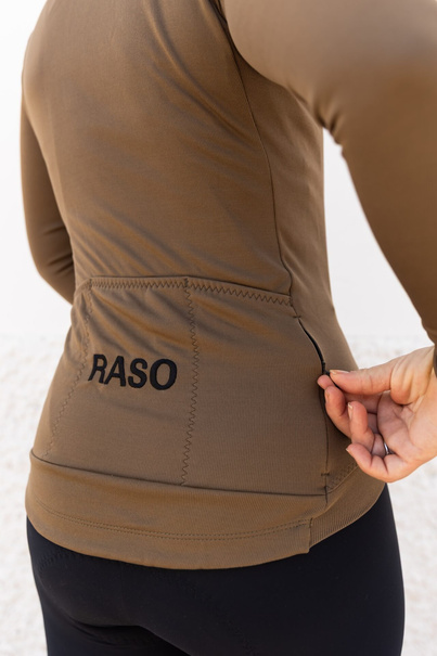 Women's Classic Merino Long Sleeve Jersey (brown)