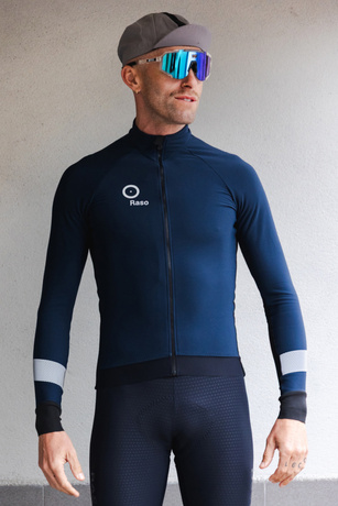 Men's Colorful Long Sleeve (dark navy-blue)