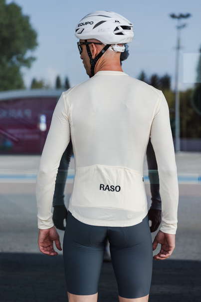 Merino Long Sleeve Jersey (ecru)