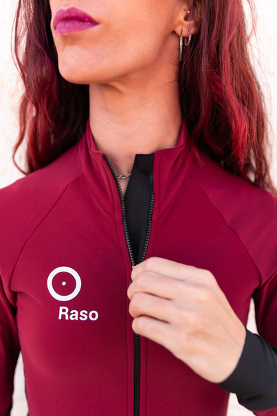 Women's Colorful Long Sleeve (rusty red)
