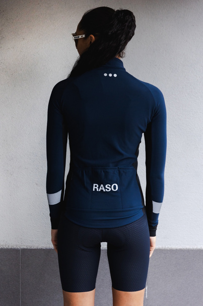 Women's Colorful Long Sleeve (dark navy-blue)