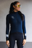 Women's Colorful Long Sleeve (dark navy-blue)