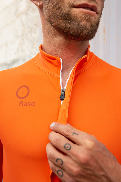 Men's Colorful Long Sleeve (vibrant orange) OLD MODEL