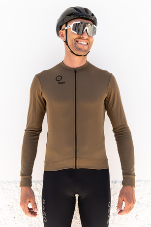 Classic Merino Long Sleeve Jersey (brown)