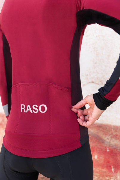 Women's Colorful Long Sleeve (rusty red)