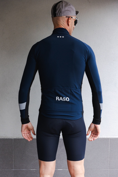 Men's Colorful Long Sleeve (dark navy-blue)