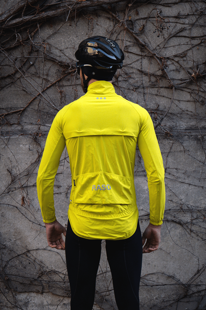 Waterproof Cycling Jacket (Lemon)