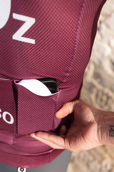 Men's Zero Zip Jersey (violet)