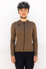 Women's Classic Merino Long Sleeve Jersey (brown)