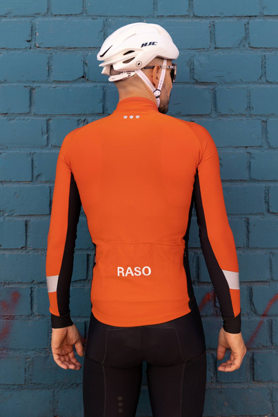 Men's Colorful Long Sleeve (vibrant orange)