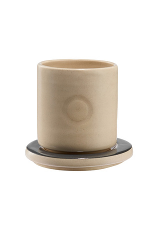 Ceramic Raso Cup (180 ml) + Ceramic Saucer