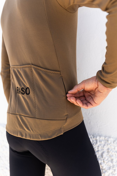 Classic Merino Long Sleeve Jersey (brown)