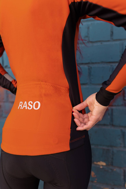 Women's Colorful Long Sleeve (vibrant orange)