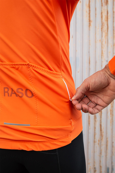 Men's Colorful Long Sleeve (vibrant orange) OLD MODEL