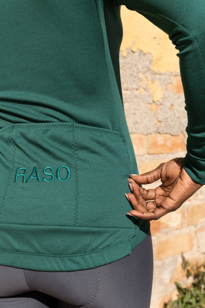 Women's Classic Merino Long Sleeve Jersey (emerald)