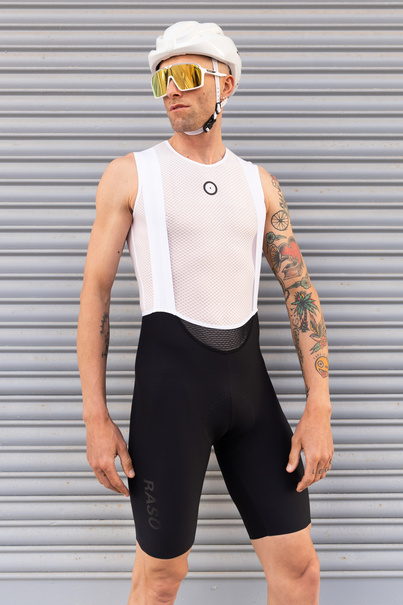 Prestige Bib Shorts (white suspenders)