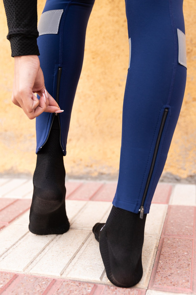 Women's PREMIUM Navy-Blue Tights