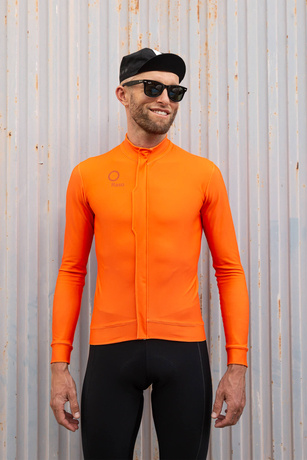 Men's Colorful Long Sleeve (vibrant orange) OLD MODEL
