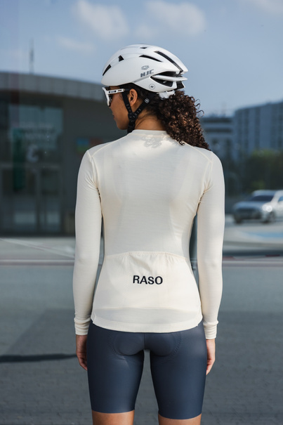 Merino Long Sleeve Jersey (ecru)
